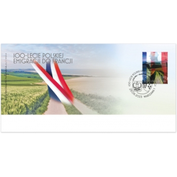 FDC 2276 100-lecie polskiej emigracji do Francji