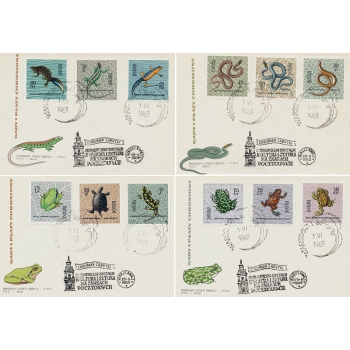 Koperty FDC 280 Gady i płazy