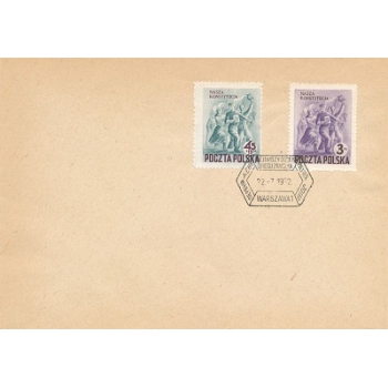 Koperta FDC 043 Uchwalenie Konstytucji PRL