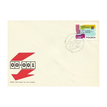 FDC 480 - Popularyzacja nowego systemu adresowania przesyłek pocztowych
