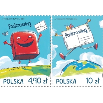 5421-5422 Postcrossing