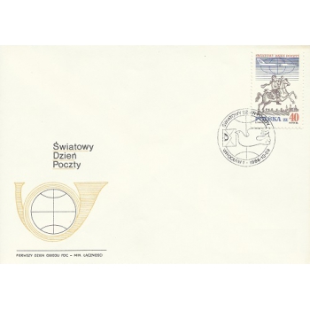 Koperta FDC 778  Światowy Dzień Poczty