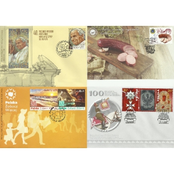 Koperty FDC Rocznik 2018r