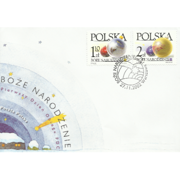 FDC 1234  Boże Narodzenie