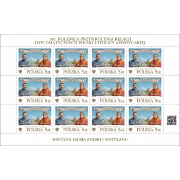 Arkusik 4950 100.rocznica przywrócenia relacji dyplomatycznych Polski i Stolicy Apostolskiej