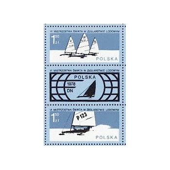 2394-2395 VI Mistrzostwa Świata w żeglarstwie lodowym