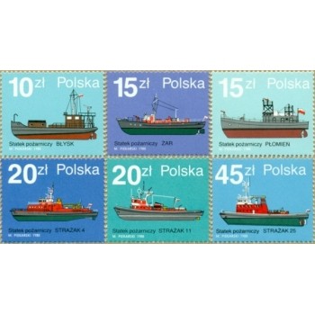 3036-3041 Statki pożarnicze