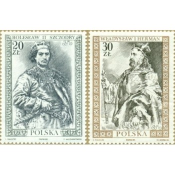 3079-3080  Poczet królów i książąt polskich
