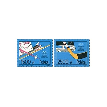 3221-3222   XVI Zimowe Igrzyska Olimpijskie Albertville '92