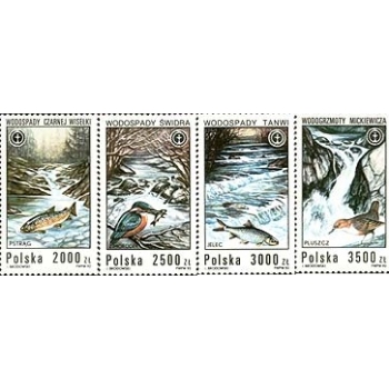 3231-3234 Wodospady polskie