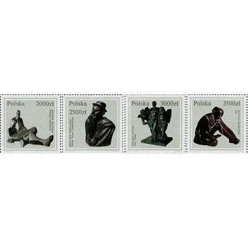 3253-3256 Rzeźba polska ze zbiorów Muzeum Narodowego w Warszawie