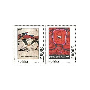 3327-3328 Plakat polski