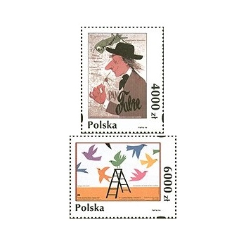 3348-3349 Plakat polski