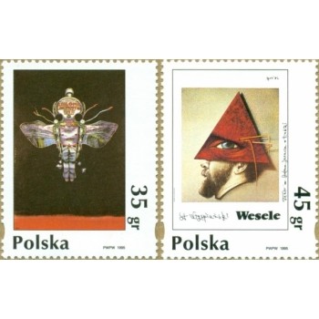 3410-3411 Plakat polski
