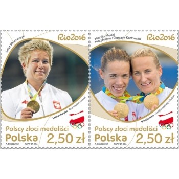 4737-4738  Polscy złoci medaliści