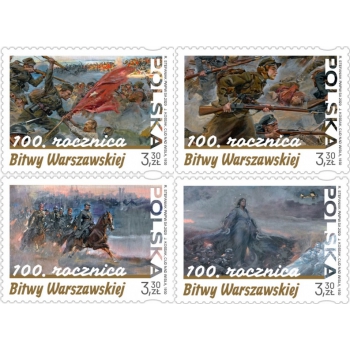 5070-5073  100.rocznica Bitwy Warszawskiej
