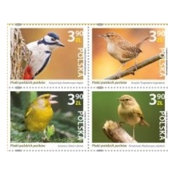 5366-5369 Ptaki polskich parków