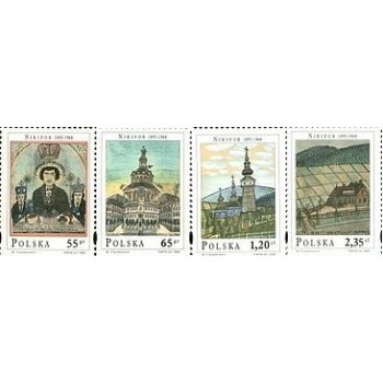 3569-3572 Malarstwo Nikifora